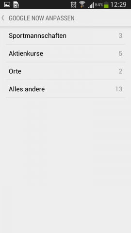 Das Einstellungsmenü hat Google geändert. (Screenshot: Golem.de)