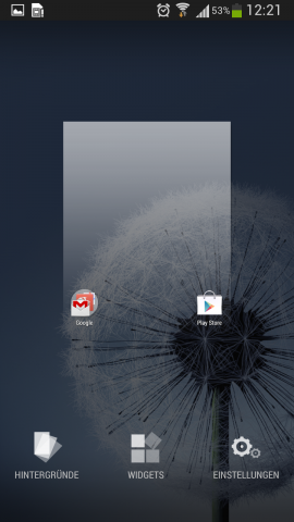 Damit steht der neue Launcher doch für weitere Geräte neben dem Nexus 5 zur Verfügung. (Screenshot: Golem.de)