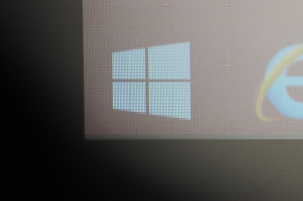 Makroaufnahme des 13-Zoll-Igzo-Displays (Foto: Andreas Sebayang/Golem.de)