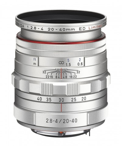 Pentax DA 20-40mm f/2.8 ED Limited DC WR (Bild: Ricoh)