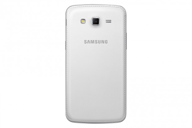 Der Nachfolger des Galaxy Grand hat einen Quad-Core-Prozessor, das Design der Rückseite wurde dem des Note 3 angepasst. (Bild: Samsung)