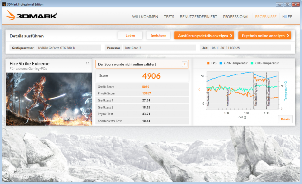 Core i7-4960X, 16 GByte RAM, 290(X) und GTX vorgeheizt, bitte Text beachten.