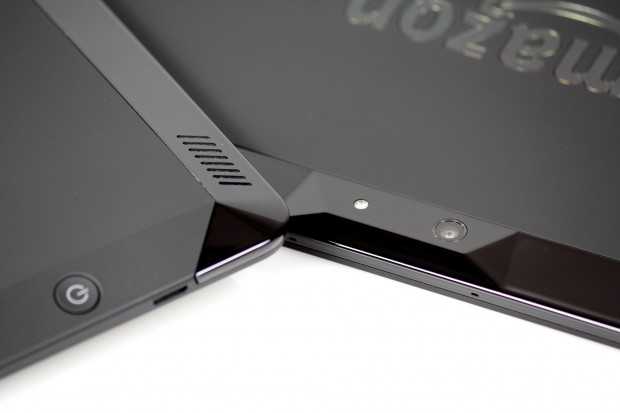 Das Design ist bei beiden Modellen ähnlich, das Fire HDX 8.9 und neben einer Frontkamera eine zusätzliche 8-Megapixel-Kamera auf der Rückseite. (Bild: Tobias Költzsch/Golem.de)