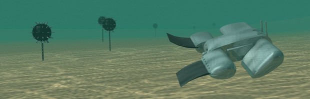 ... schwimmen ... (Grafik: Sandia Laboratory)