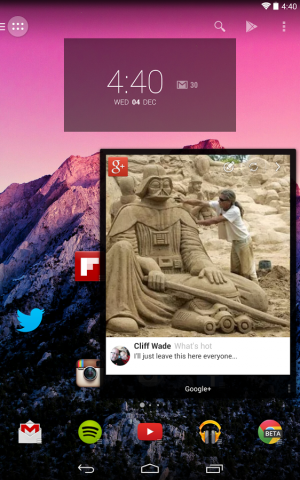Action Launcher 2.0 (Bild: Chris Lacy)