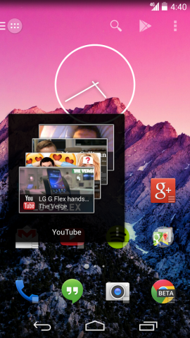 Action Launcher 2.0 (Bild: Chris Lacy)