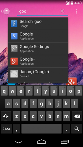 Action Launcher 2.0 (Bild: Chris Lacy)