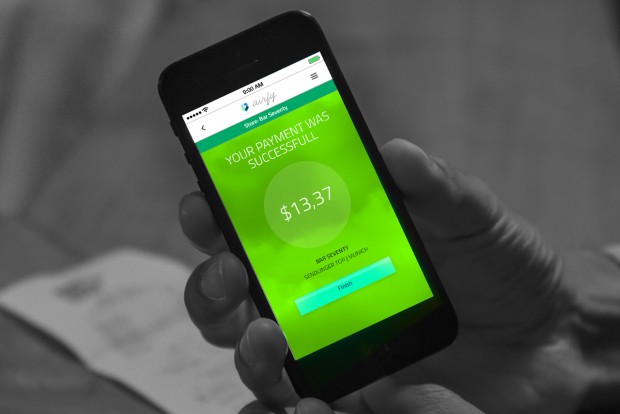 Bezahlfunktion in Airfy (Bild: Indiegogo)