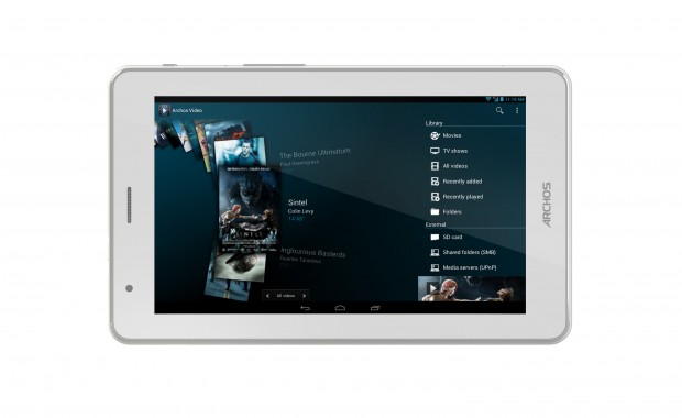 Das Tablet hat einen 7-Zoll-Bildschirm. (Bild: Archos)