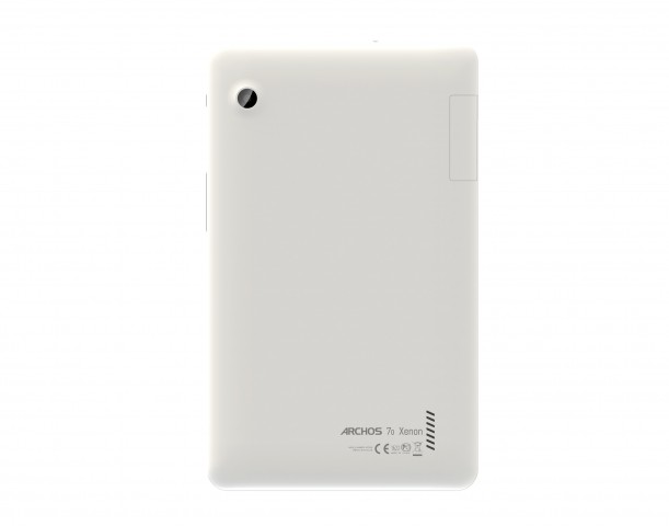 Auf der Rückseite ist eine 2-Megapixel-Kamera eingebaut. (Bild: Archos)