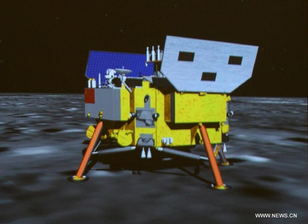 Chang'e 3 (Bild: News.cn)