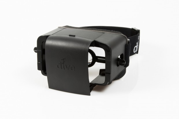 Das Dive-Gestell sitzt sicher auf dem Kopf. (Bild: Tobias K&ouml;ltzsch/Golem.de)