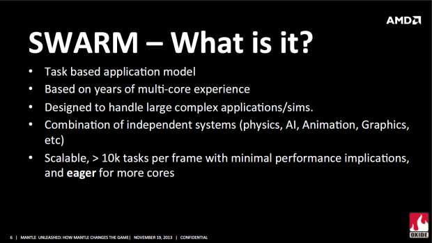 Oxide Games' Präsentation zur Nitrous-Engine und dem Mantle-API (Bild: AMD)