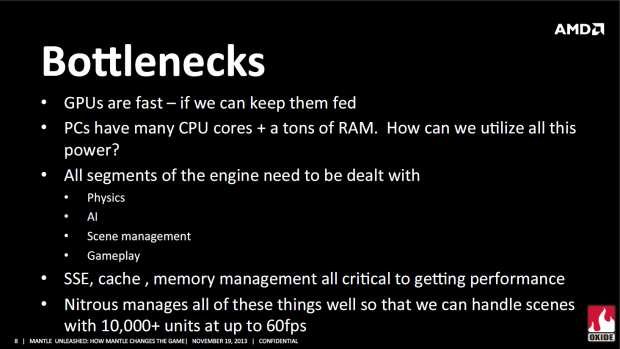 Oxide Games' Präsentation zur Nitrous-Engine und dem Mantle-API (Bild: AMD)