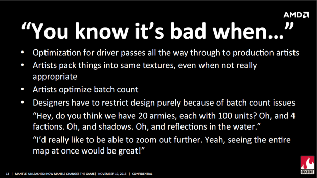 Oxide Games' Präsentation zur Nitrous-Engine und dem Mantle-API (Bild: AMD)