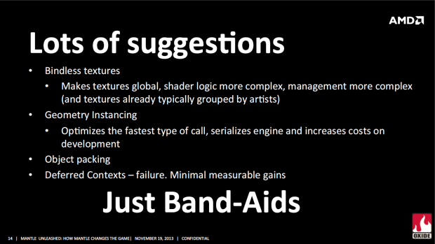 Oxide Games' Präsentation zur Nitrous-Engine und dem Mantle-API (Bild: AMD)
