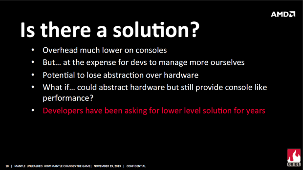 Oxide Games' Präsentation zur Nitrous-Engine und dem Mantle-API (Bild: AMD)