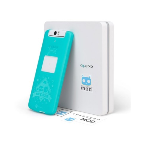 Das Smartphone mit der drehbaren Kamera kommt mit Cyanogenmod als vorinstalliertem Betriebssystem. (Bild: Oppo)