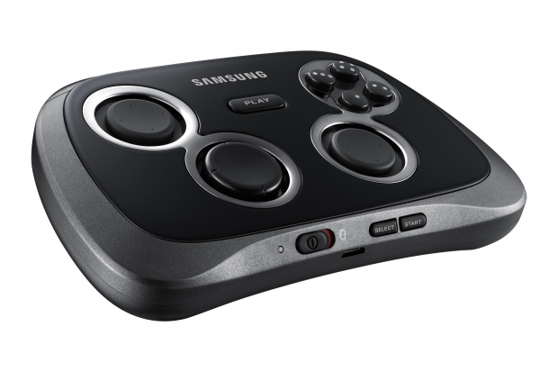 Das Gamepad hat ein von Spielkonsolen-Controllern bekanntes Layout.