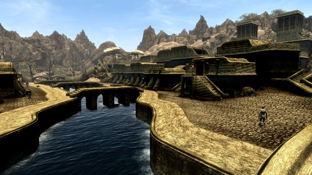 Balmora in Skywind (Screenshot: Marc Sauter/Golem.de)
