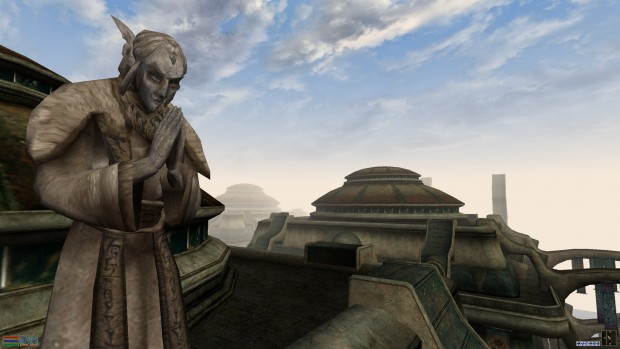 Vivec in Morrowind (Screenshot: Marc Sauter/Golem.de)