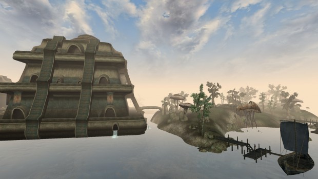 Vivec in Morrowind (Screenshot: Marc Sauter/Golem.de)