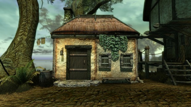 Seyda Neen in Skywind (Screenshot: Marc Sauter/Golem.de)