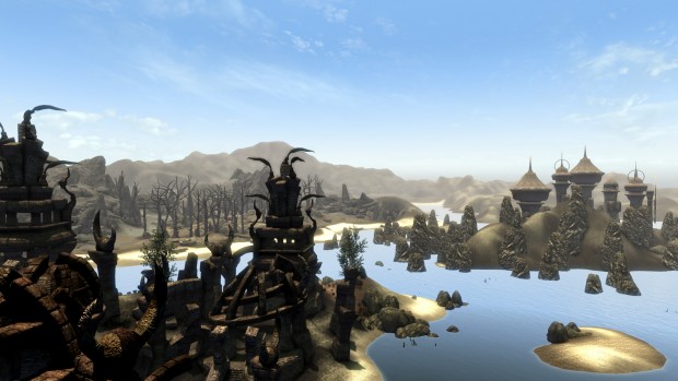 Bal Fell in Skywind (Screenshot: Marc Sauter/Golem.de)