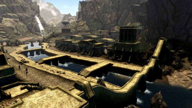 Balmora in Skywind (Screenshot: Marc Sauter/Golem.de)