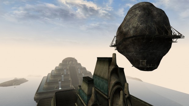 Vivec in Morrowind (Screenshot: Marc Sauter/Golem.de)