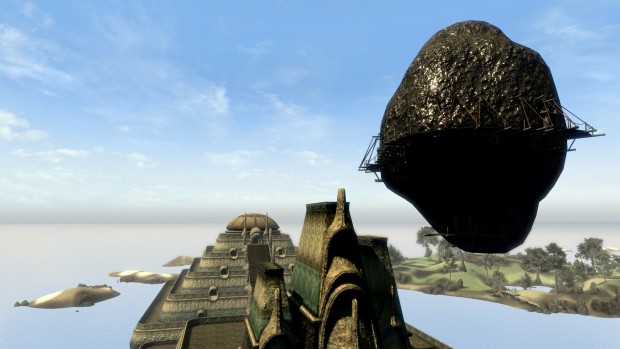 Vivec in Skywind (Screenshot: Marc Sauter/Golem.de)