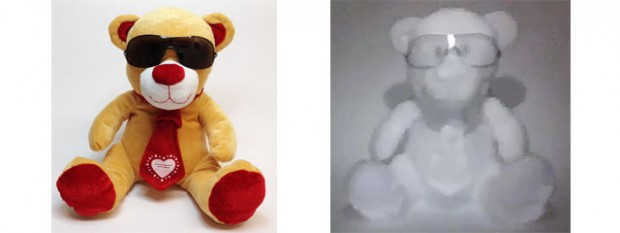 Aufnahme ohne und mit (r.) Snooperscope (Bild: Kickstarter)