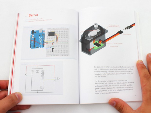 Beispielsweise wird erklärt, wie ein Servo funktioniert...