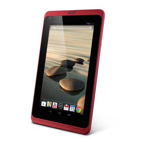 Das Iconia B1-720 ist auch in Rot erhältlich. (Bild: Acer)