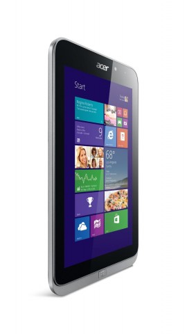 Im Inneren arbeitet jetzt ein Intel Atom Z3740 der Bay-Trail-T-Familie mit vier Silvermont-Kernen. (Bild: Acer)