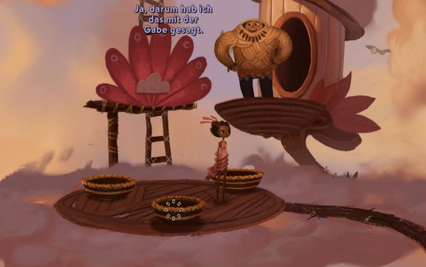 Vella lernt auf einer Wolke merkwürdige Typen kennen.