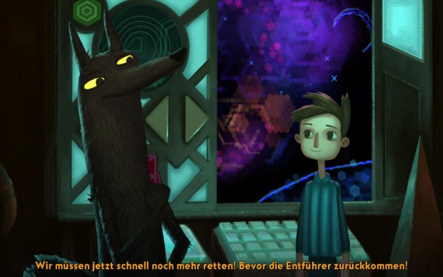 Ein merkwürdiger Wolf bringt Shay auf neue Ideen...