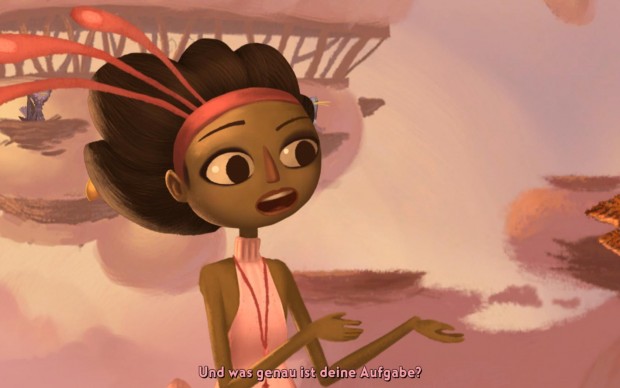 Vella spricht mit vielen anderen Lebewesen,...