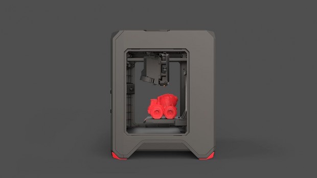 Über eine App können Nutzer einfache 3D-Designs auf einem Tablet gestalten und per WLAN an den Drucker schicken. (Foto: Makerbot Industries)