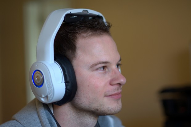 Alternativ spielt das Ger&auml;t nur Musik ab. (Bild: Andreas Sebayang/Golem.de)