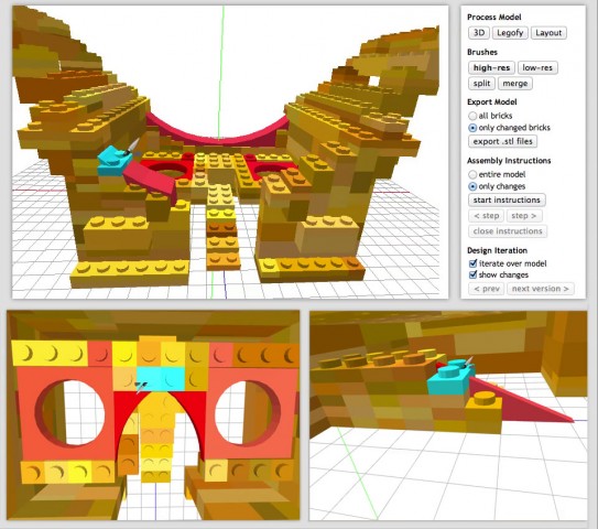 Nachträgliche Modifikation am Modell im Bereich der Nase. 