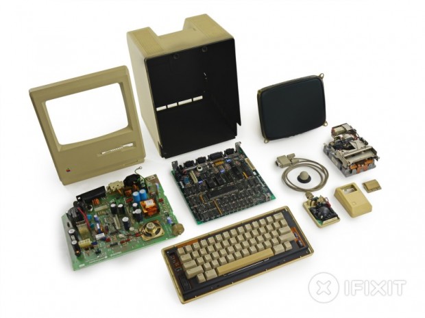 Apple-Jubiläum: iFixit zerlegt den ersten Macintosh - Golem.de