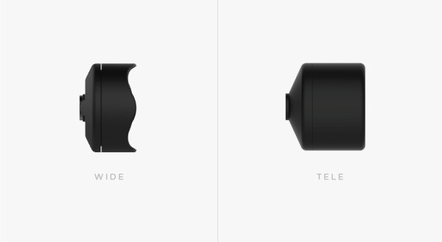 Weitwinkel- und Teleoptik von Moment (Bild: Kickstarter)