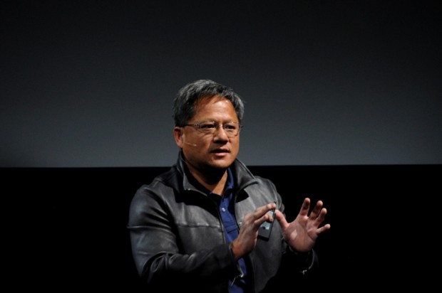 Nvidia stellt den Tegra K1 für Tablets und Smartphones vor. (Fotos: Nico Ernst/Golem.de)