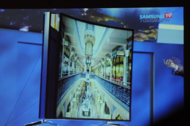 Samsungs CES-Veranstaltung zum Thema UHD-TVs (Stream: Samsung, Fotos: Nico Ernst/Golem.de)