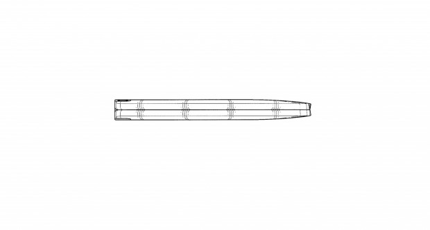 Im Patent kann das Gerät komplett zusammengeklappt werden. (Bild: Samsung/USPTO)