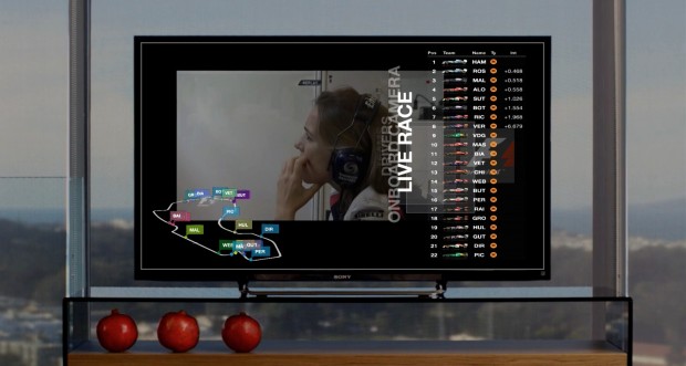Der HDMI-Dongle Inair von Seespace legt kontextbasierte Informationen über das aktuelle Fernsehbild. (Bild: Seespace)