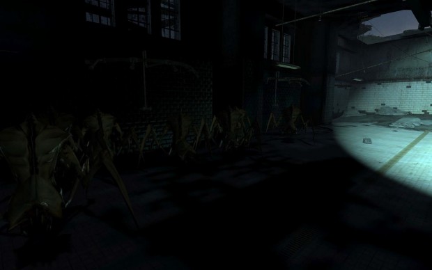 Half-Life 2 nur mit direkter Beleuchtung ... (Bild: Valve)