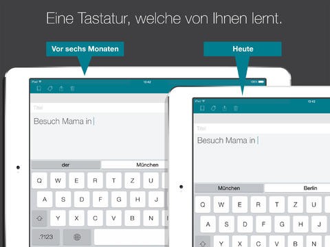 Swiftkey-Note für iOS (Bild: Swiftkey)