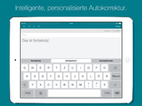 Swiftkey-Note für iOS (Bild: Swiftkey)